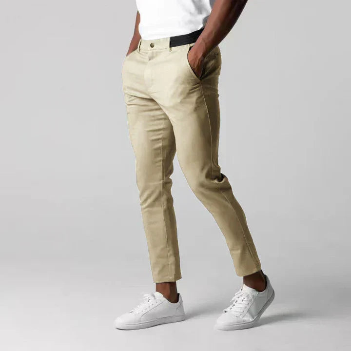 Pánské chino kalhoty slim fit
