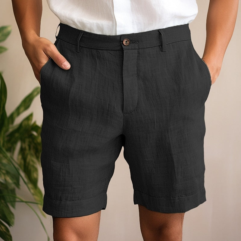 Pánské elegantní chino kraťasy