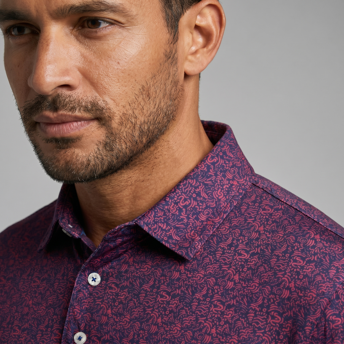 Pánské golfové polo tričko | Odvádějící vlhkost UPF 50+ | Polyester a spandex
