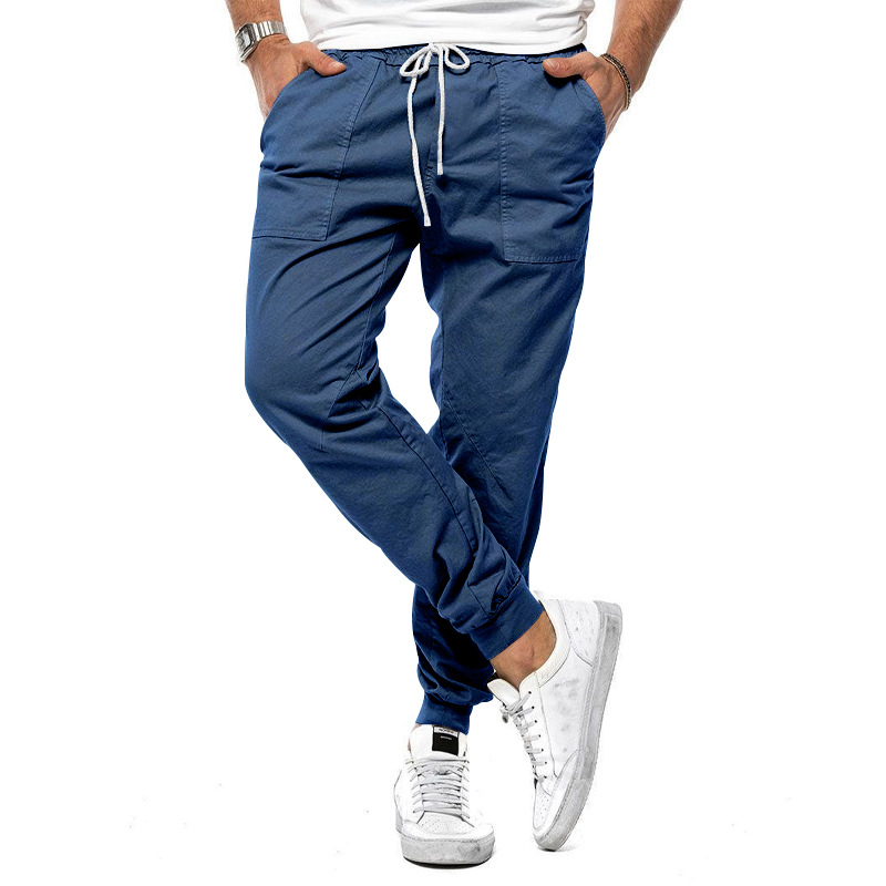 Pánské kalhoty jogger střihu slim fit
