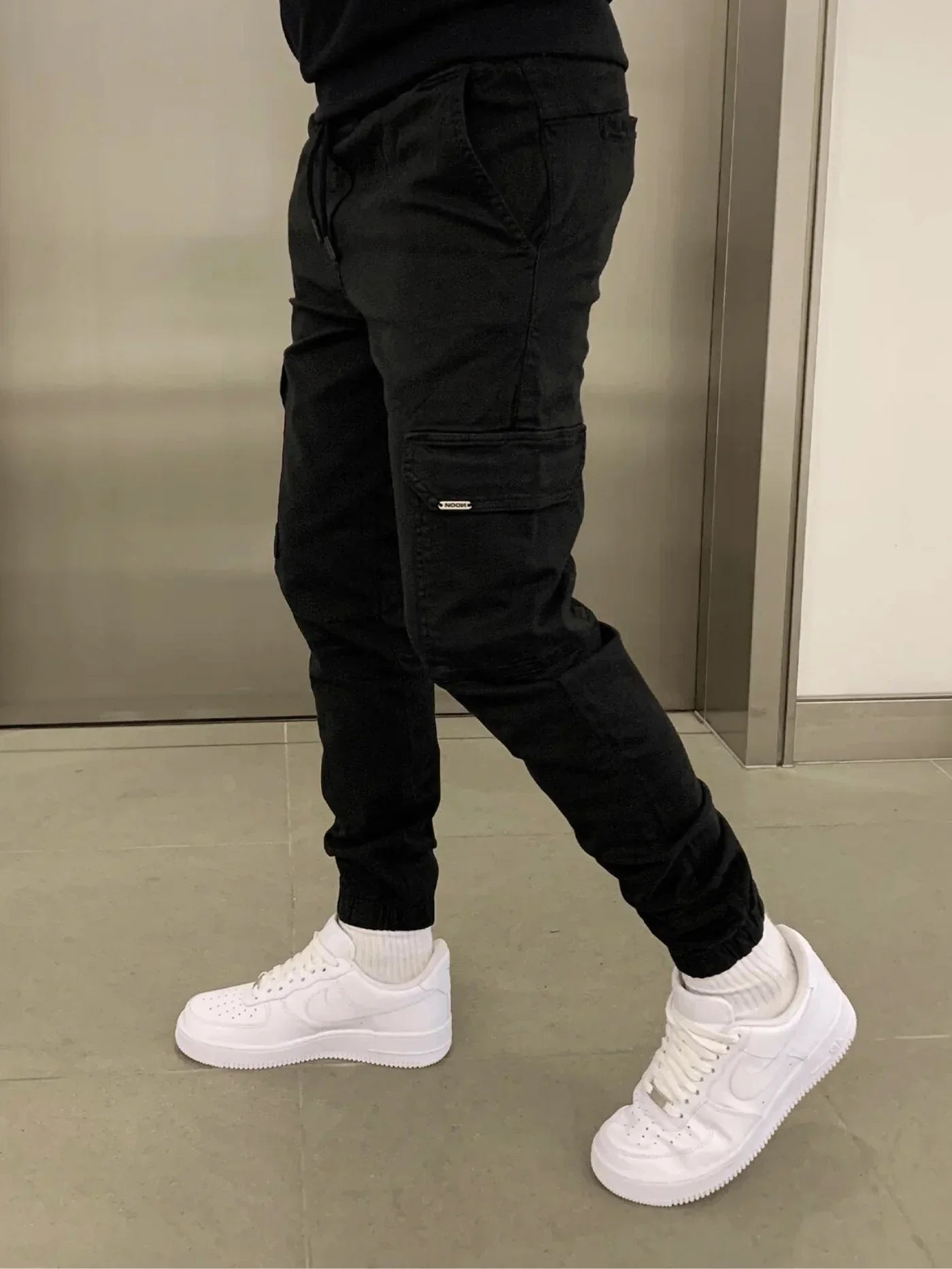 Pánské slim-fit cargo kalhoty