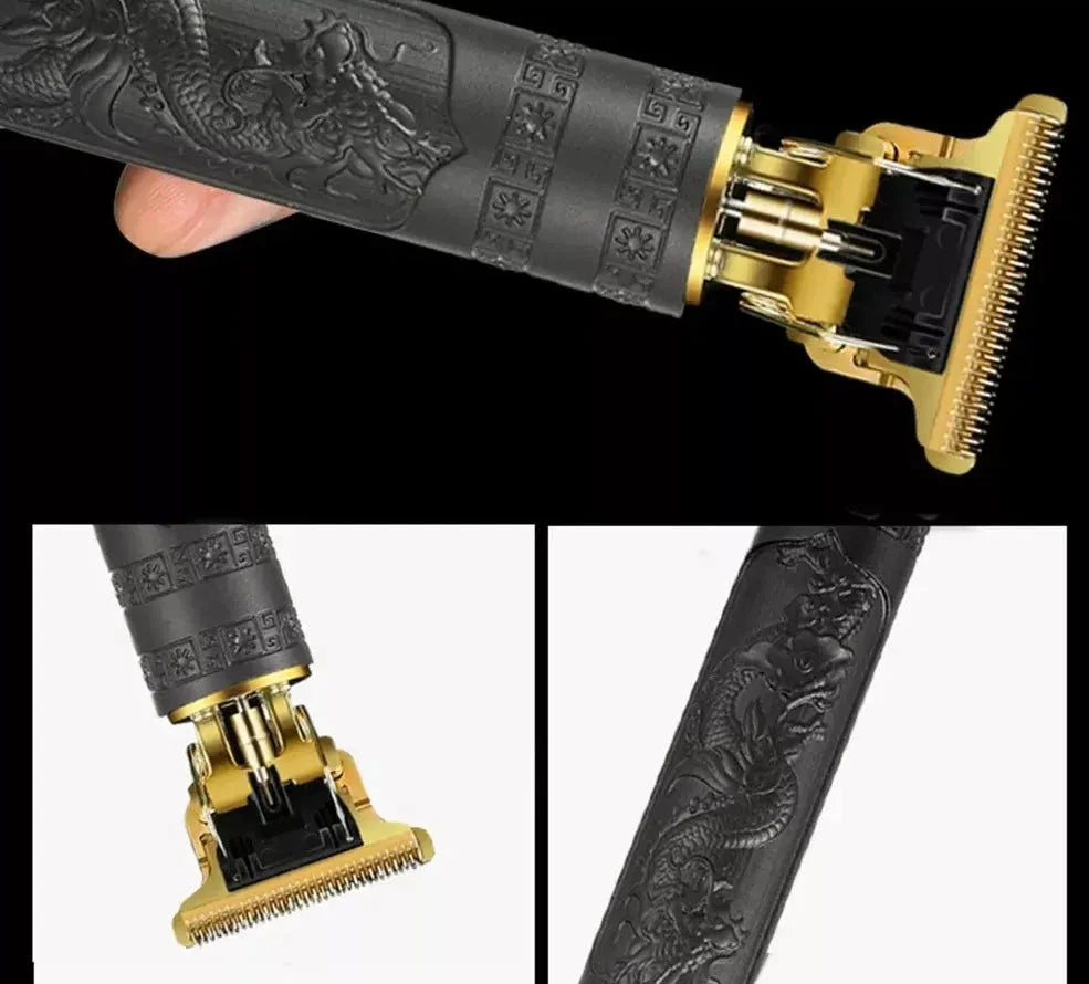Pánský bezdrátový zastřihovač vlasů ve vintage stylu