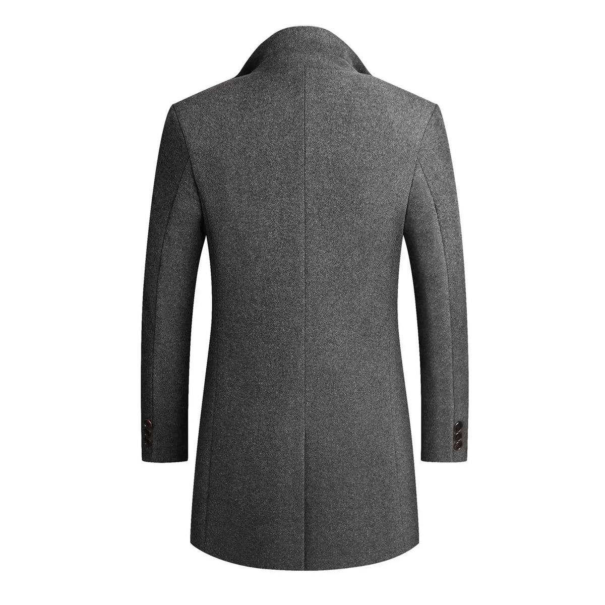 Pánský elegantní kabát střihu slim fit