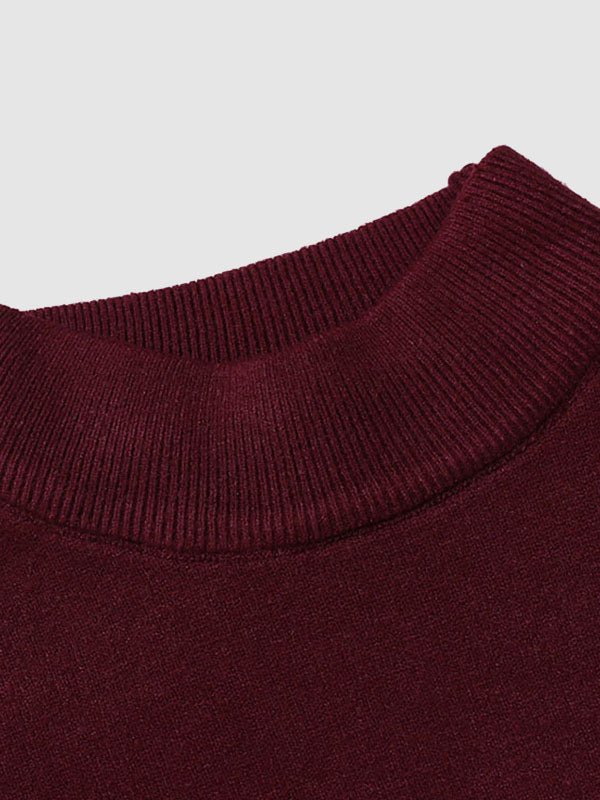 Pánský rolákový svetr slim fit