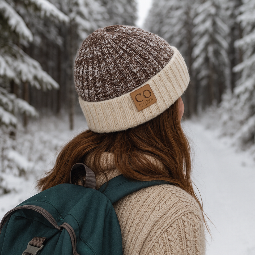 Pletená čepice FrostWeave