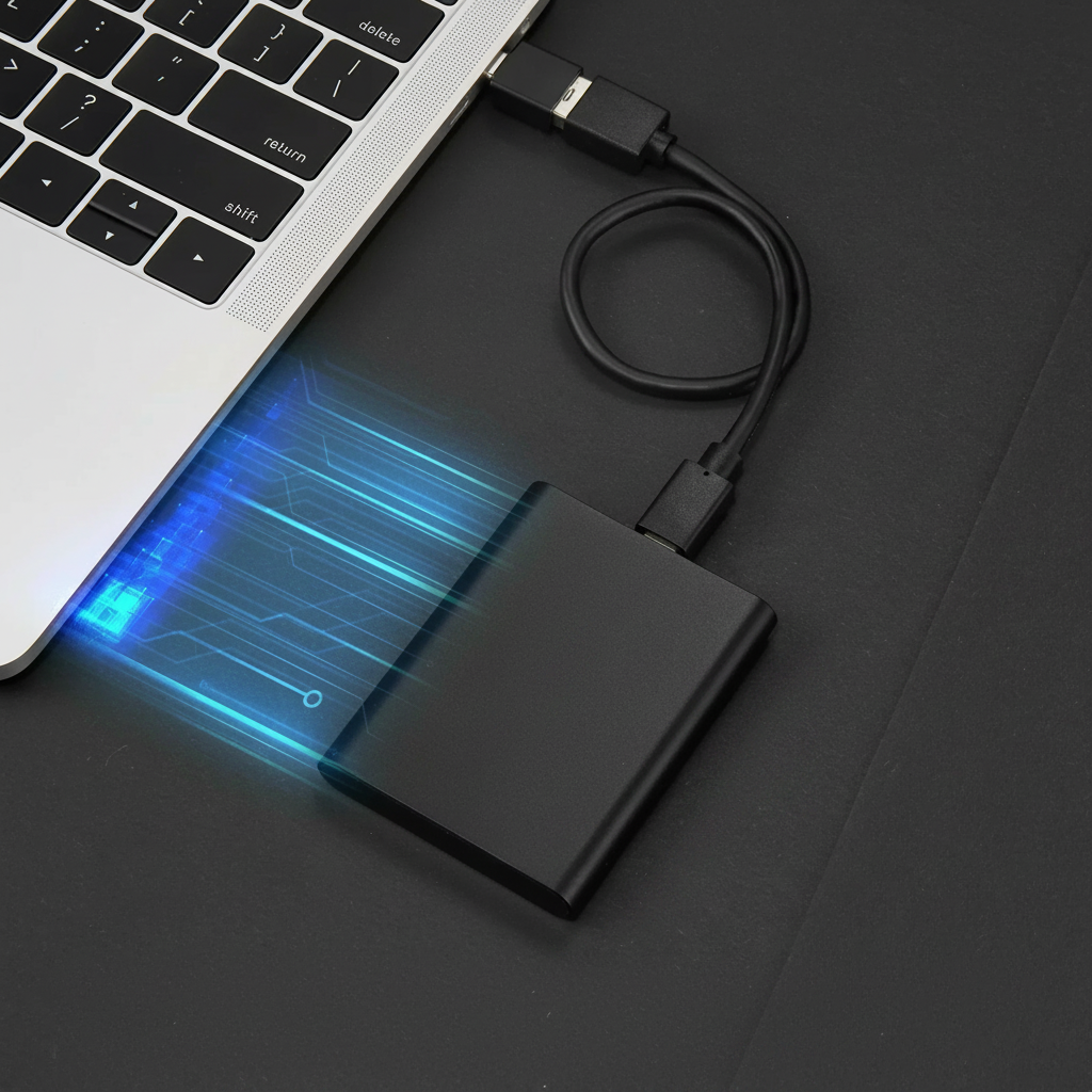Přenosné externí USB SSD úložiště