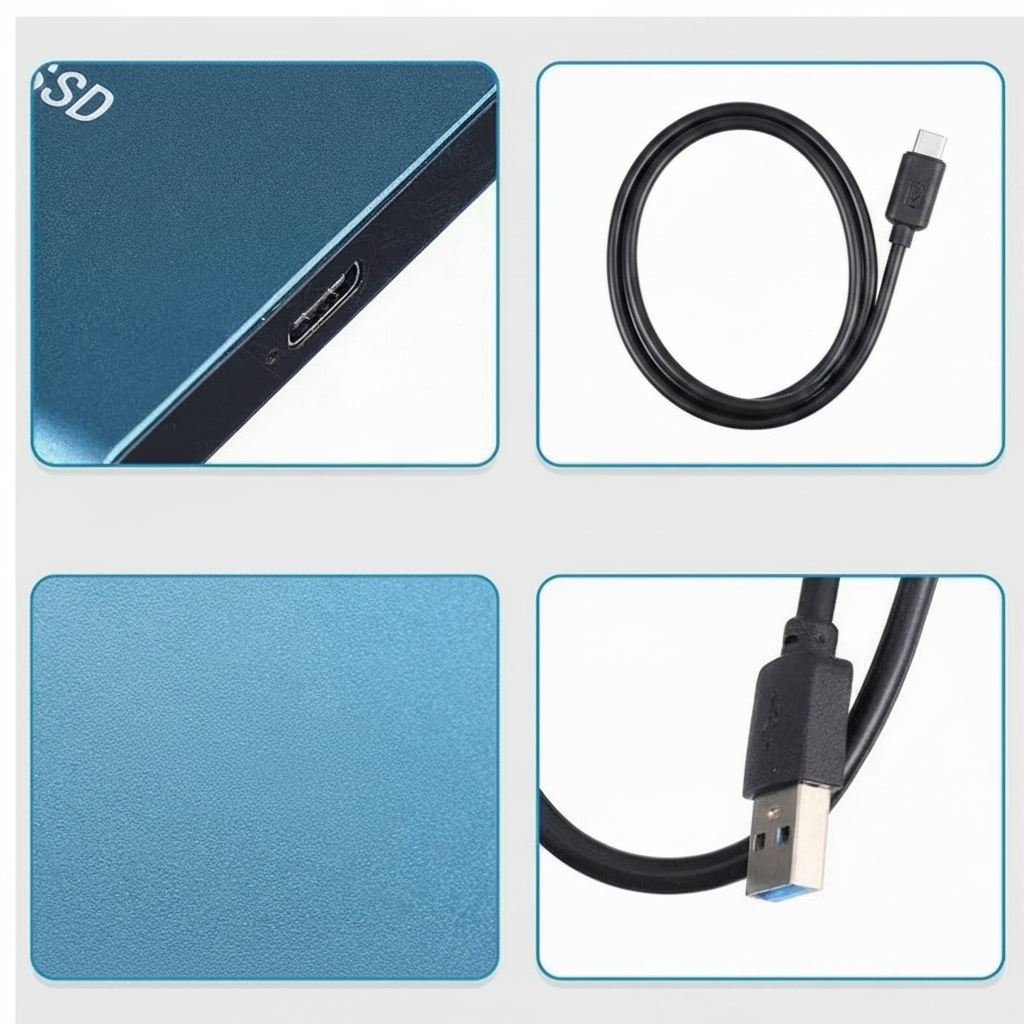 Přenosné externí USB SSD úložiště
