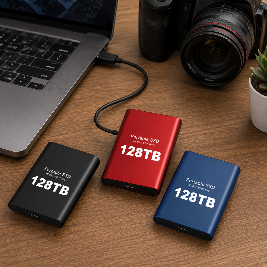 Přenosné externí USB SSD úložiště