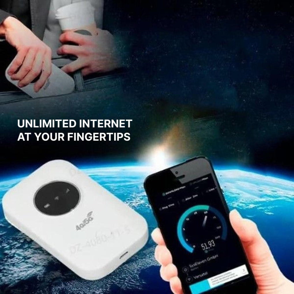 Přenosný 4G/5G Wi-Fi hotspot