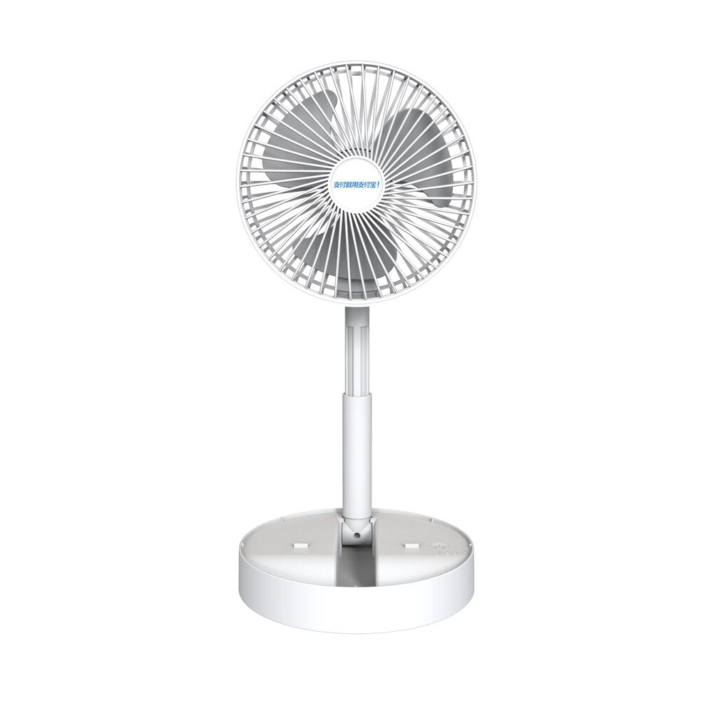 Přenosný dobíjecí ventilátor se 3 rychlostmi