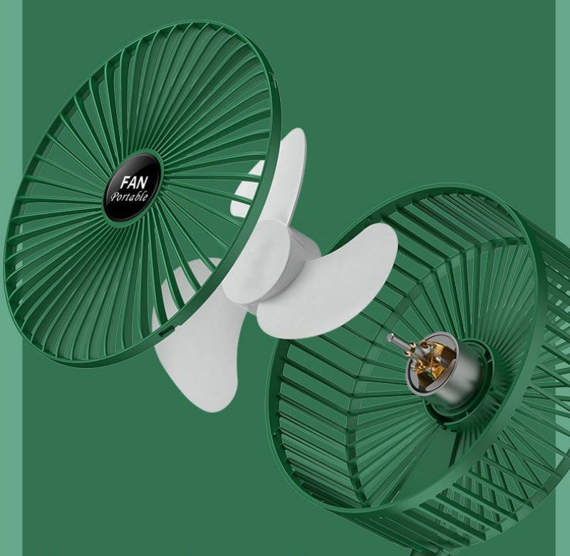 Přenosný dobíjecí ventilátor se 3 rychlostmi