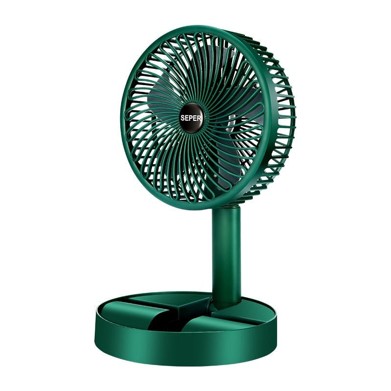 Přenosný dobíjecí ventilátor se 3 rychlostmi
