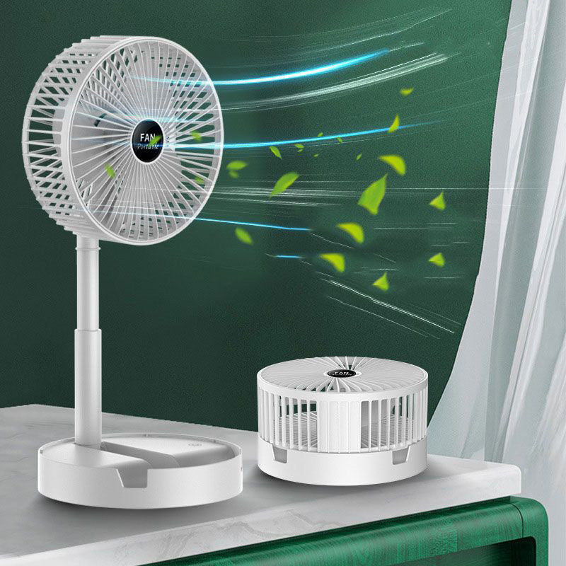 Přenosný dobíjecí ventilátor se 3 rychlostmi