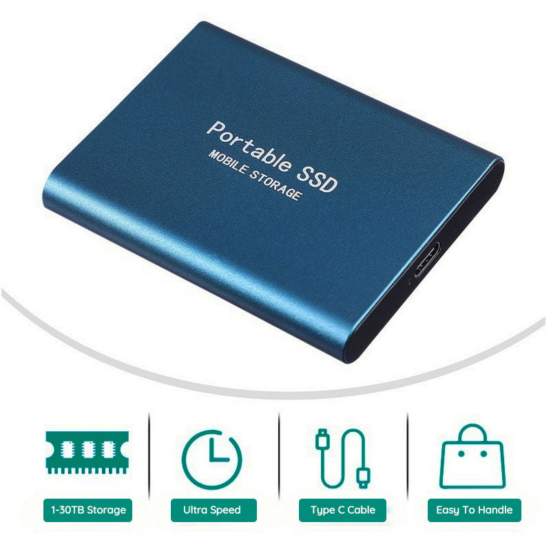 Přenosný ultrarychlý SSD disk - spolehlivé a kompaktní úložiště