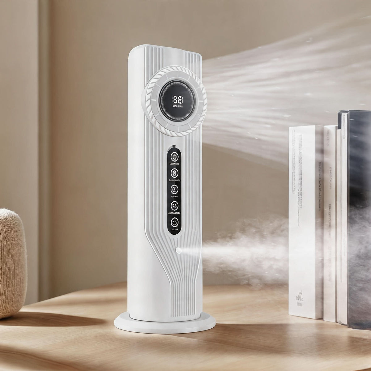 Přenosný ventilátor pro rychlé chlazení domů i do kanceláře