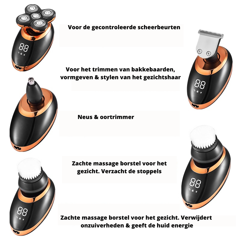 Pro Shaver | Vodotěsný, bezdrátový a výkonný pánský zastřihovač