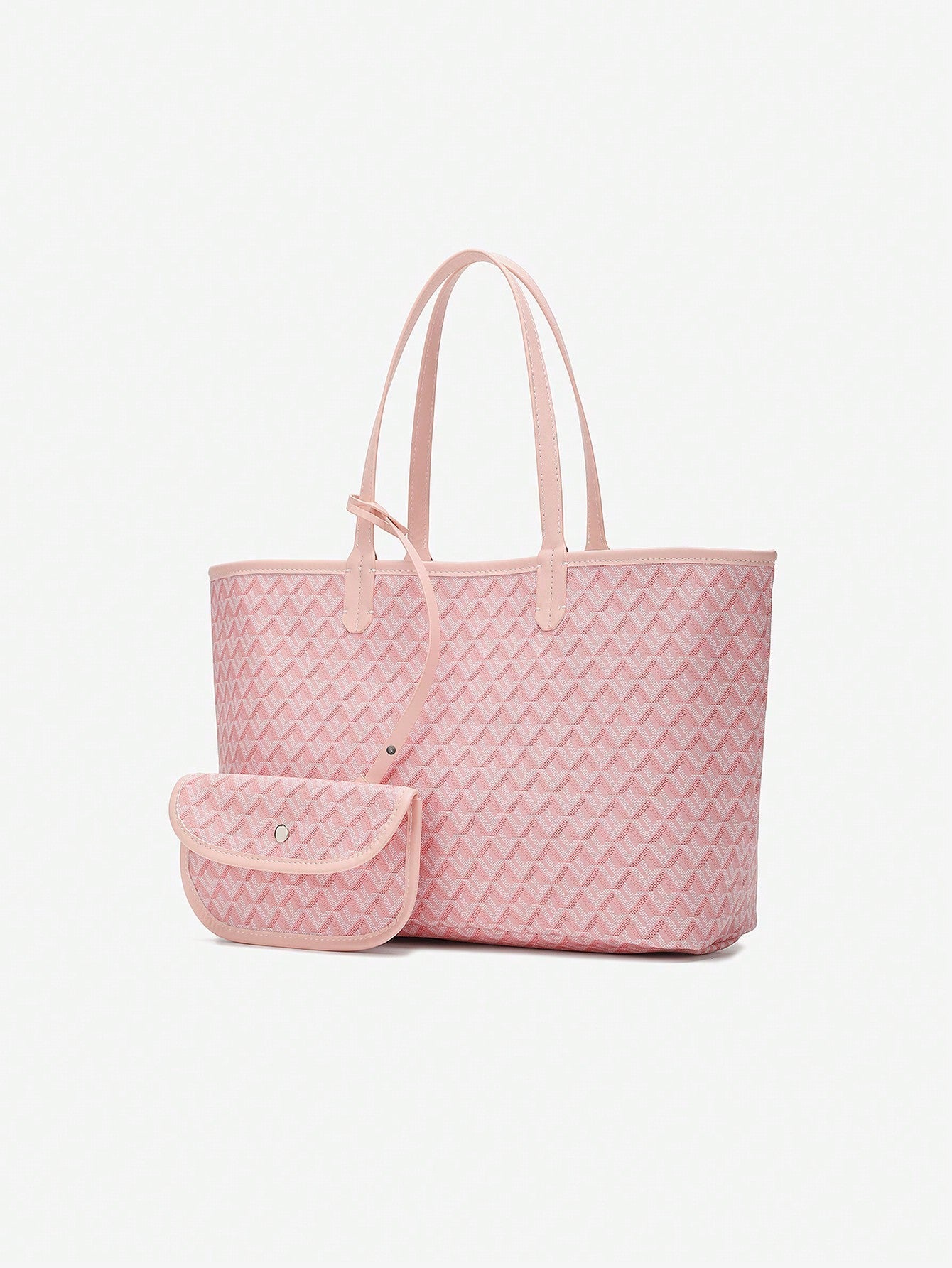 Prostorná taška shopper s grafickým vzorem