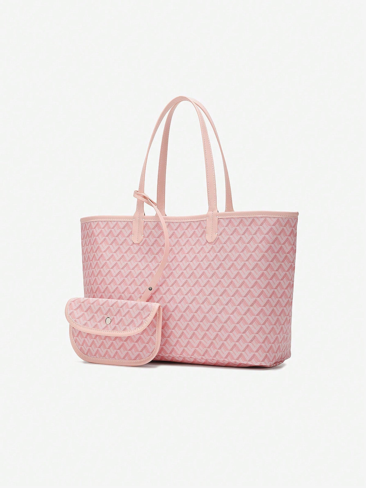 Prostorná taška shopper s grafickým vzorem