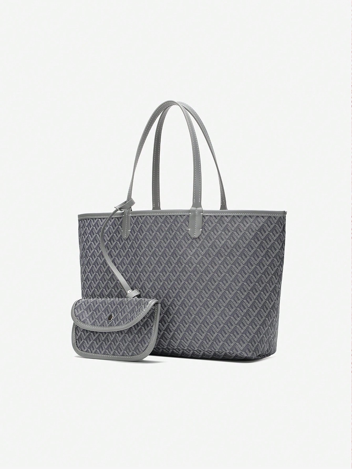 Prostorná taška shopper s grafickým vzorem