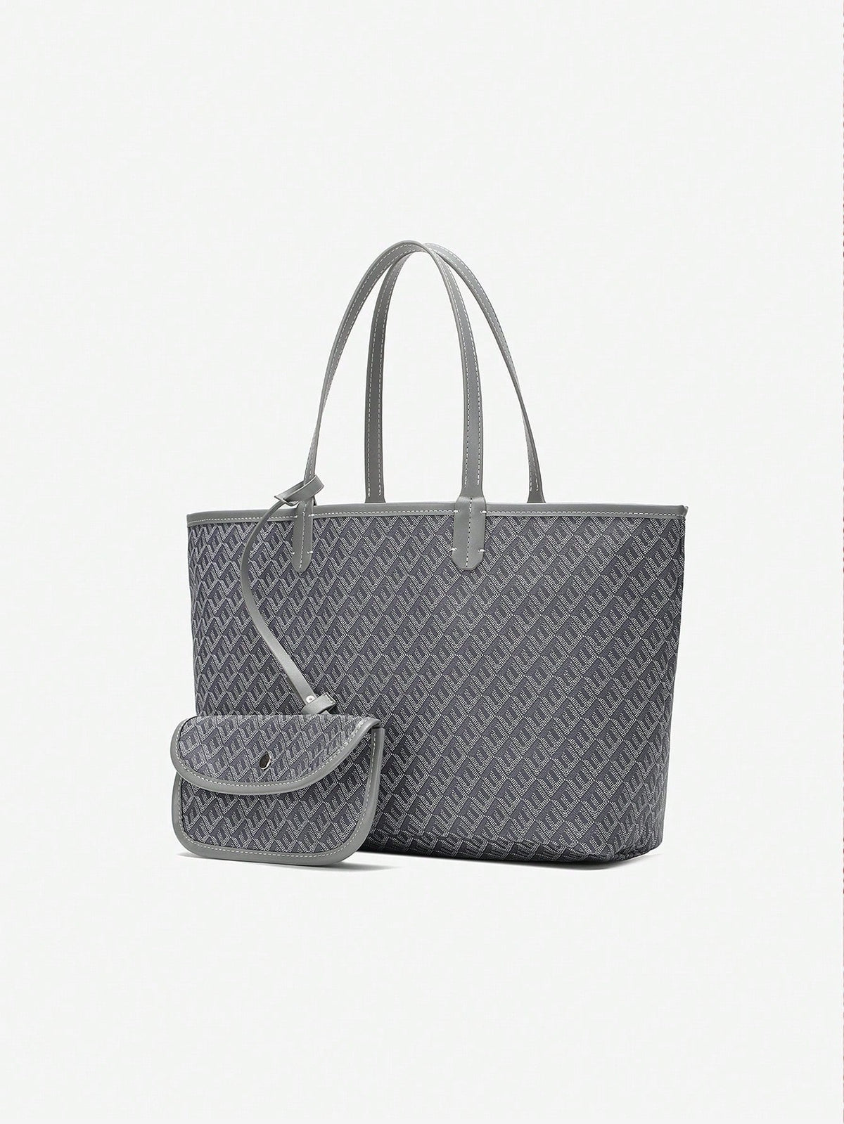 Prostorná taška shopper s grafickým vzorem