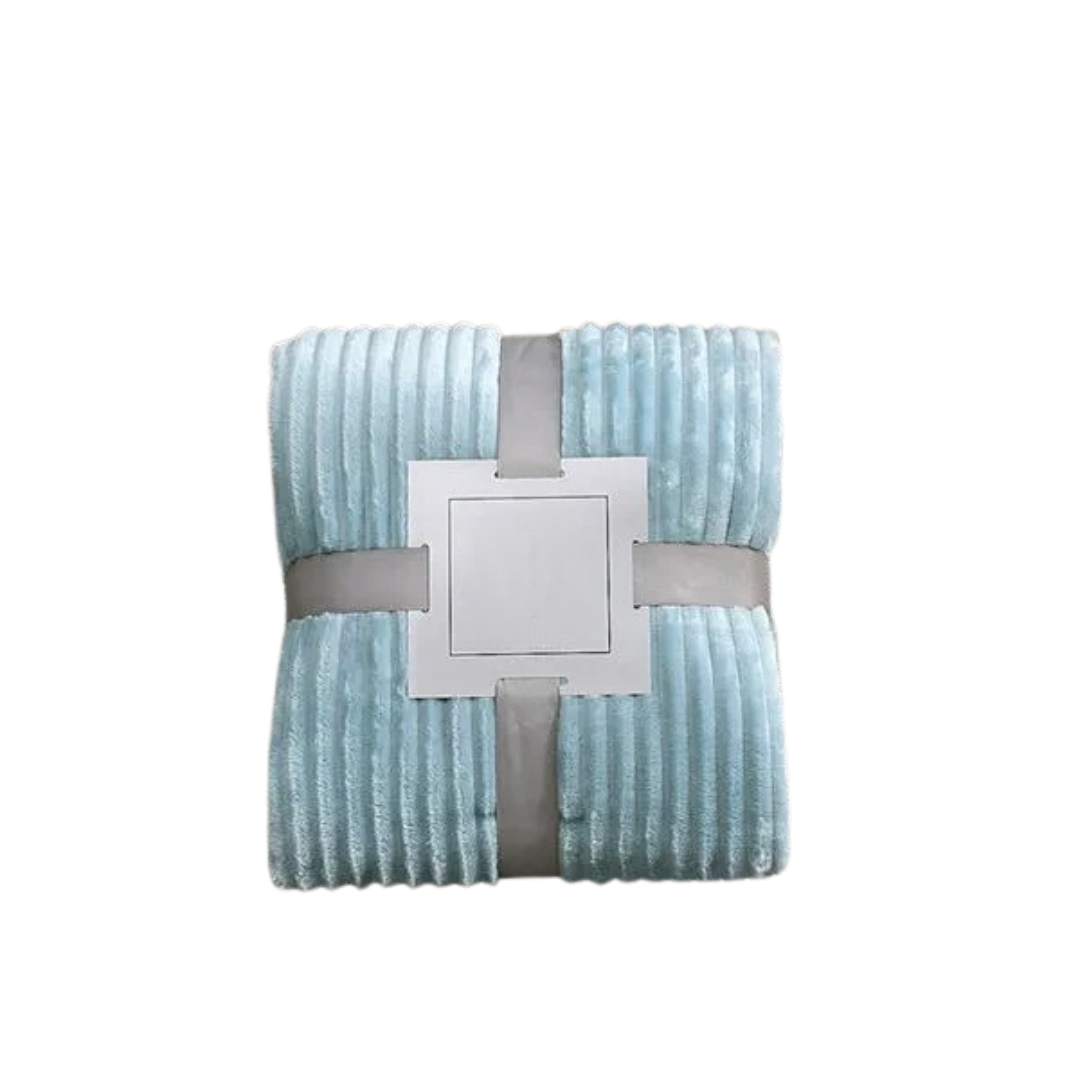 Proužkovaná flanelová deka