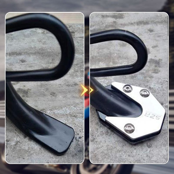 Rozšíření bočního stojánku na motocykl