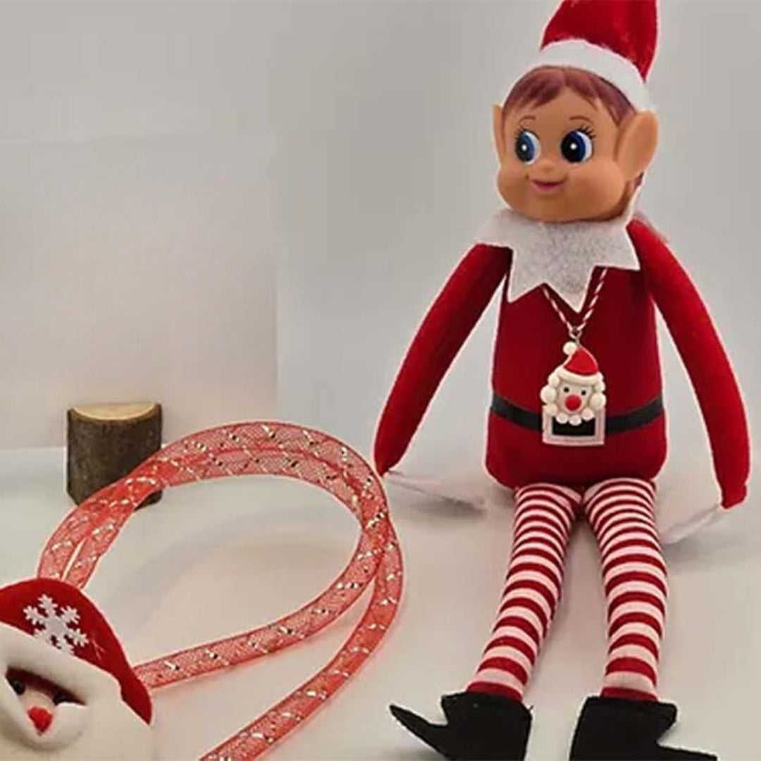 Sada vánočního skřítka s kreativními aktivitami
