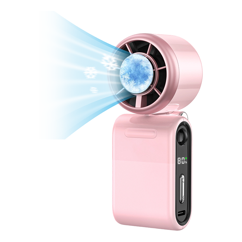 Skládací ruční mini turbo ventilátor