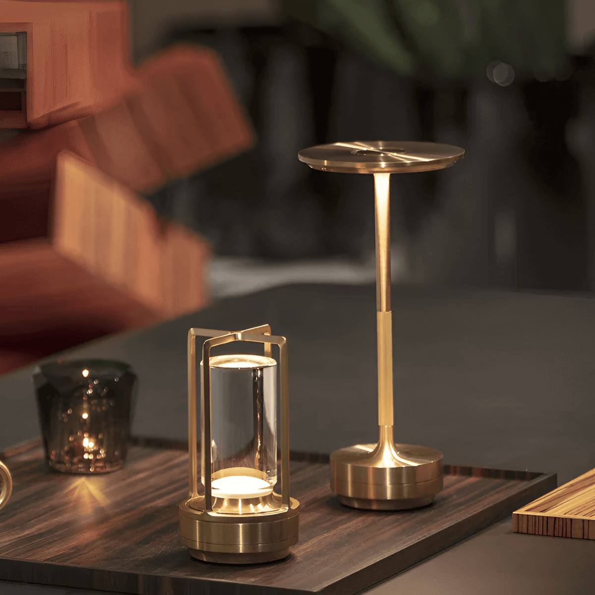 Stolní lampa – nastavitelné útulné osvětlení