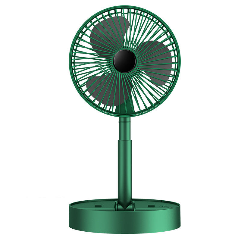 Stolní ventilátor s teleskopickým designem, přenosný a tichý