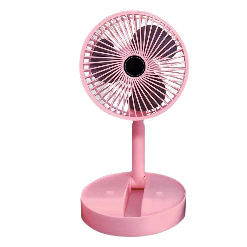 Stolní ventilátor s teleskopickým designem, přenosný a tichý