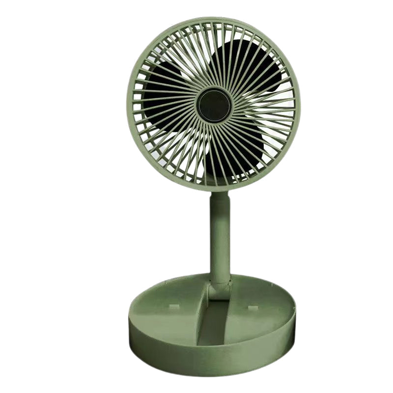 Stolní ventilátor s teleskopickým designem, přenosný a tichý