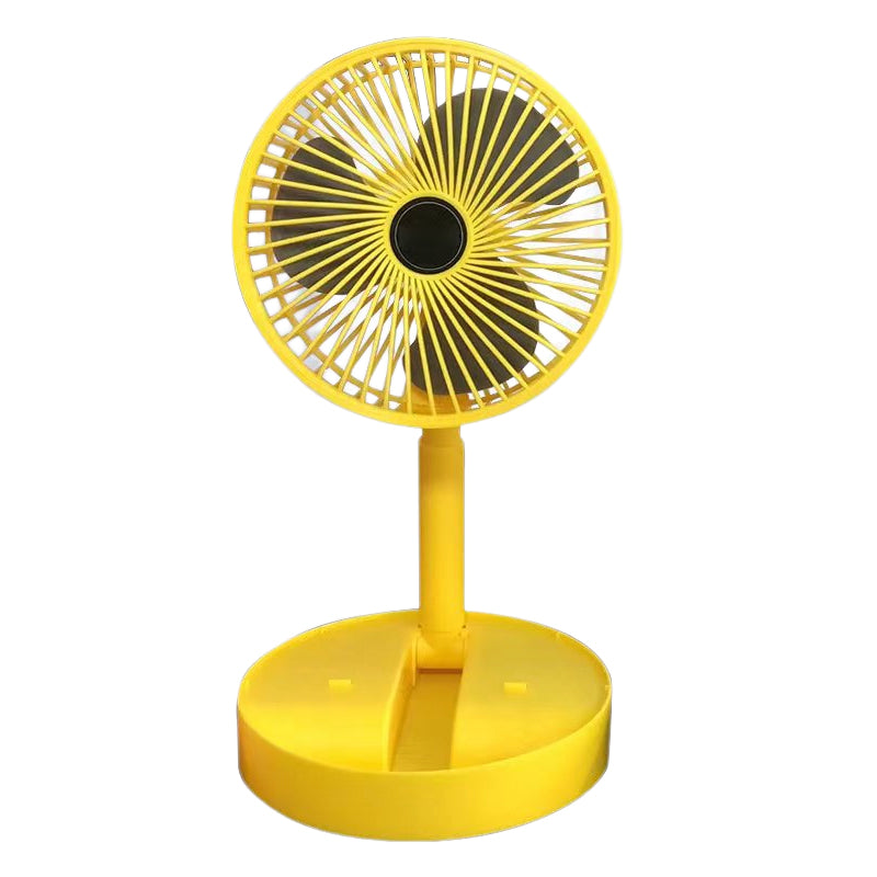 Stolní ventilátor s teleskopickým designem, přenosný a tichý