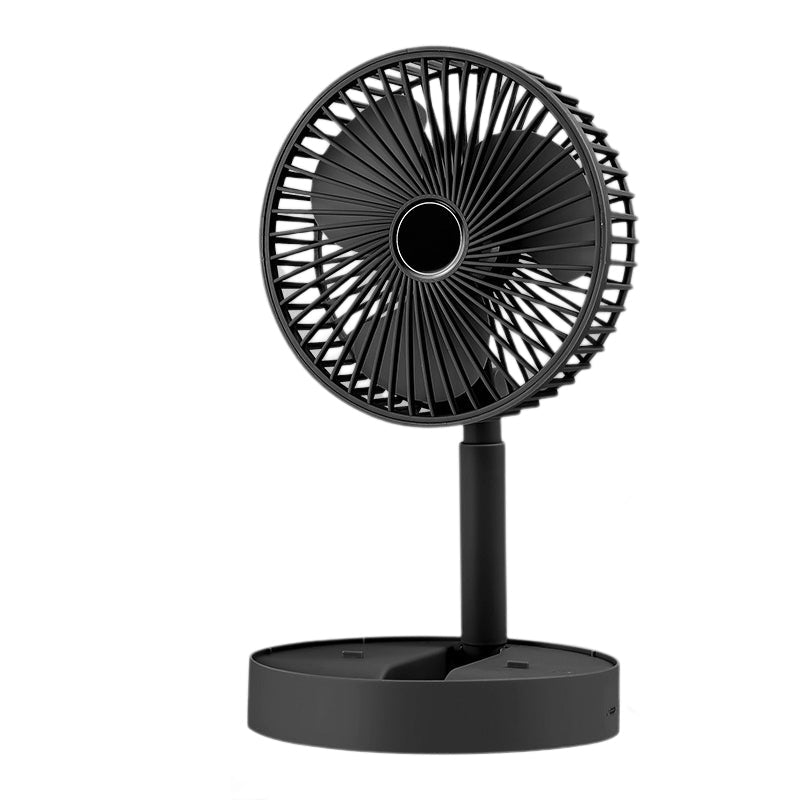Stolní ventilátor s teleskopickým designem, přenosný a tichý