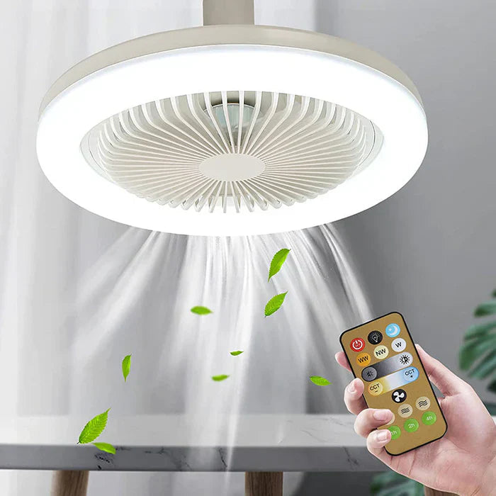 Stropní ventilátor s LED osvětlením a dálkovým ovládáním