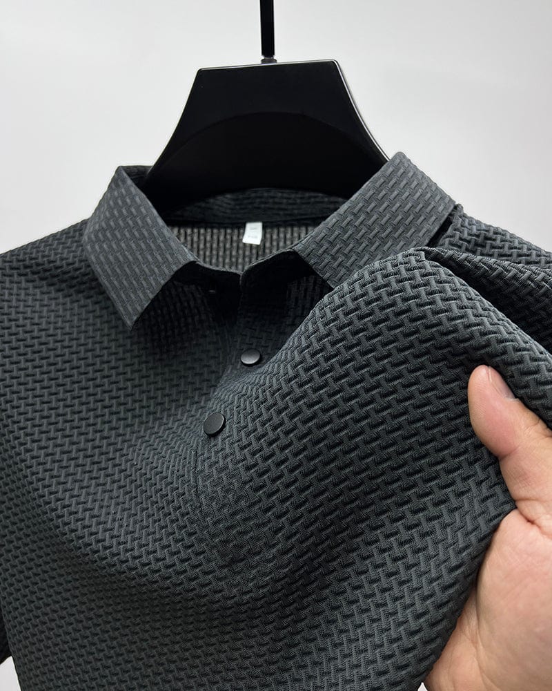 Stylové pánské funkční polo tričko
