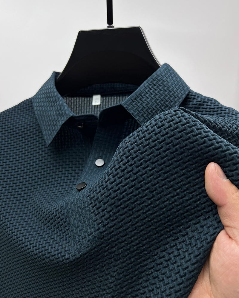 Stylové pánské funkční polo tričko