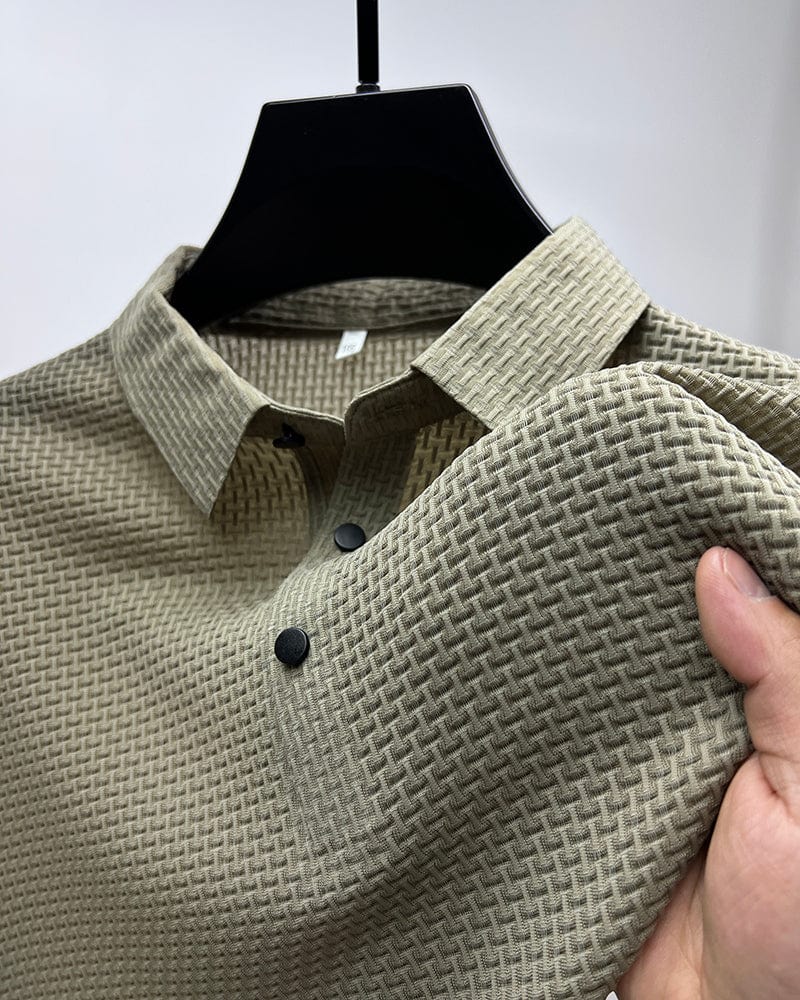 Stylové pánské funkční polo tričko