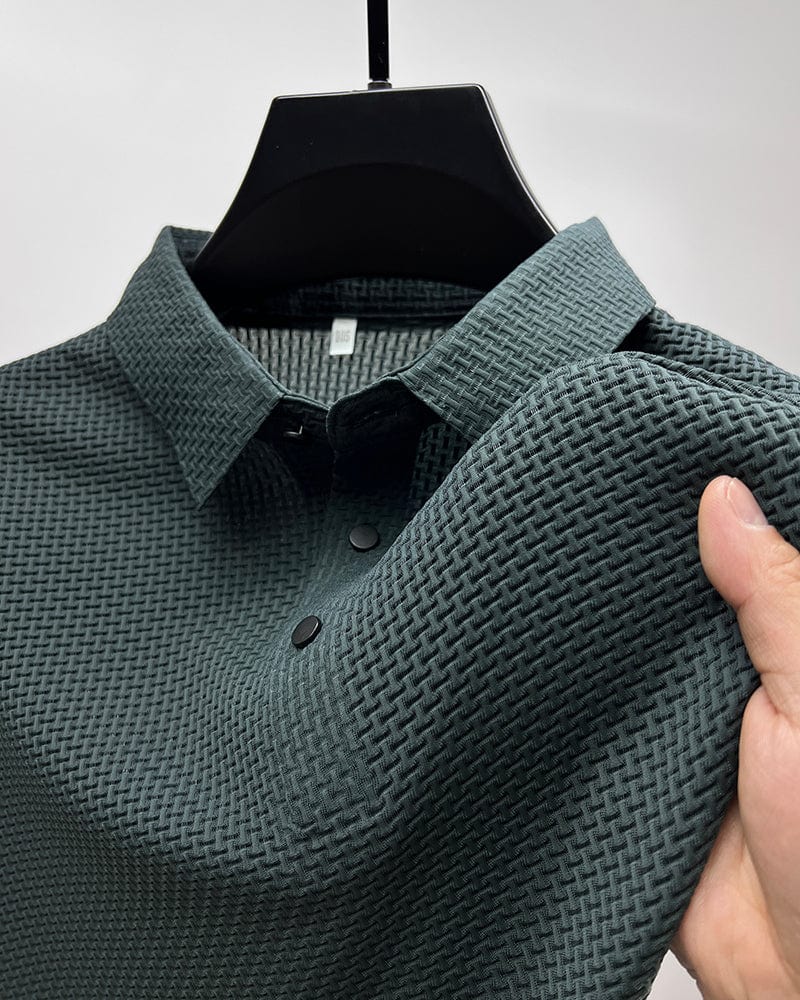 Stylové pánské funkční polo tričko