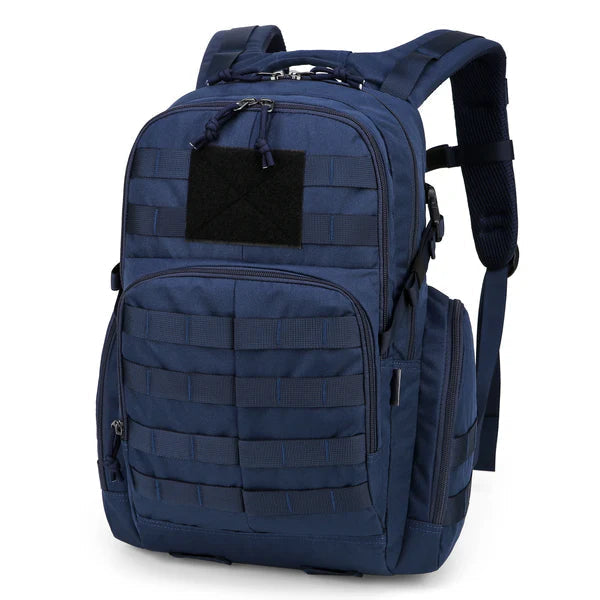 Taktický batoh 25 l - voděodolný 600D - MOLLE a přihrádka na hydratační vak - zelený, černý a khaki