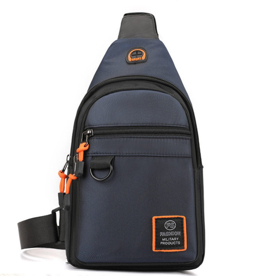 Taška přes rameno – vodotěsná crossbody s více kapsami