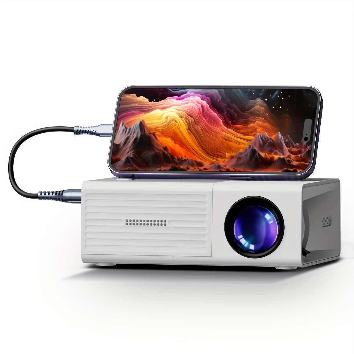 Ultrakompaktní mini projektor (3000 lumenů)