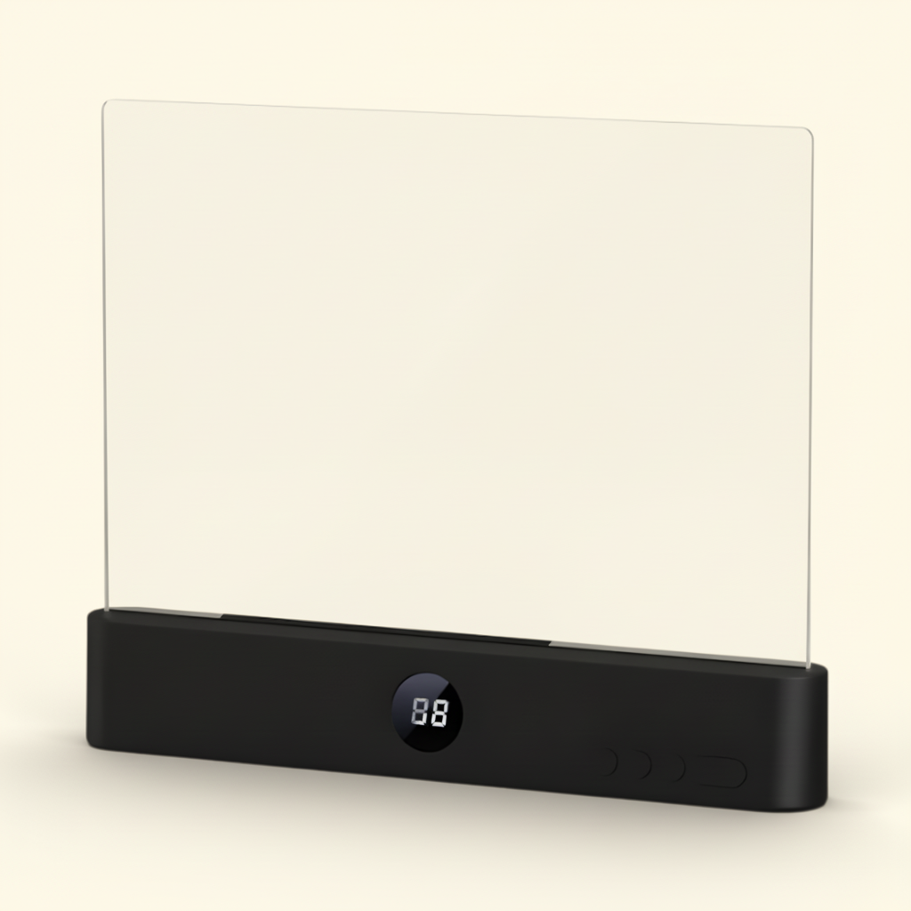 Ultratenká LED lampička na čtení knihy, dobíjecí přes USB
