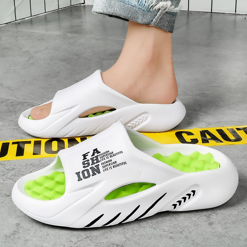 Unisex masážní papuče