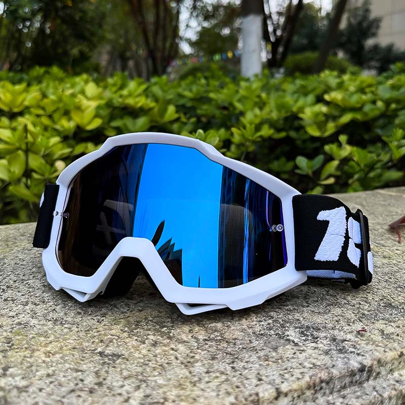 Unisex motorkářské brýle s ochranou proti mlžení, větru a prachu