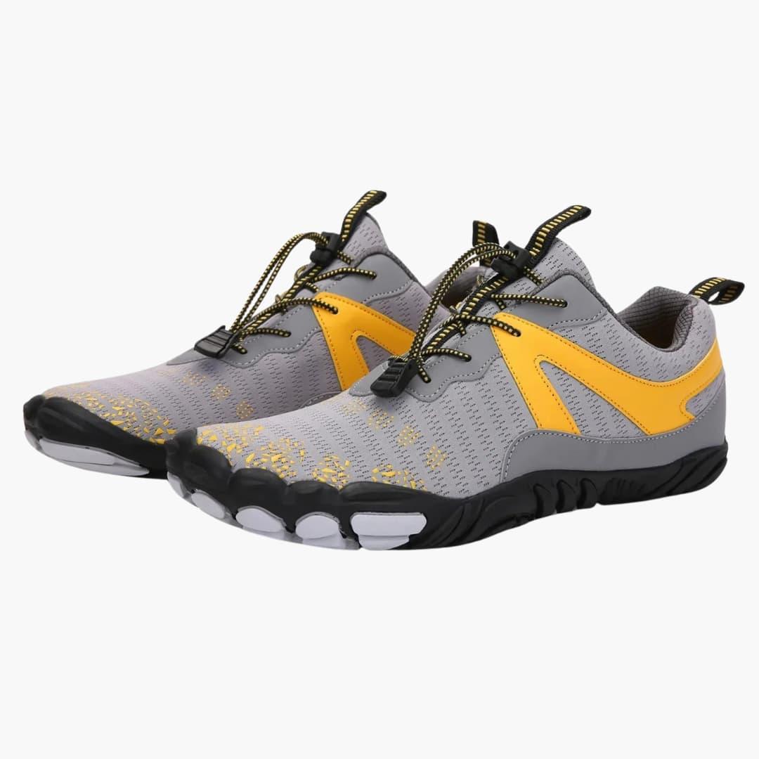 Unisex ploché barefoot boty s pětiprstým designem a protiskluzovou podrážkou