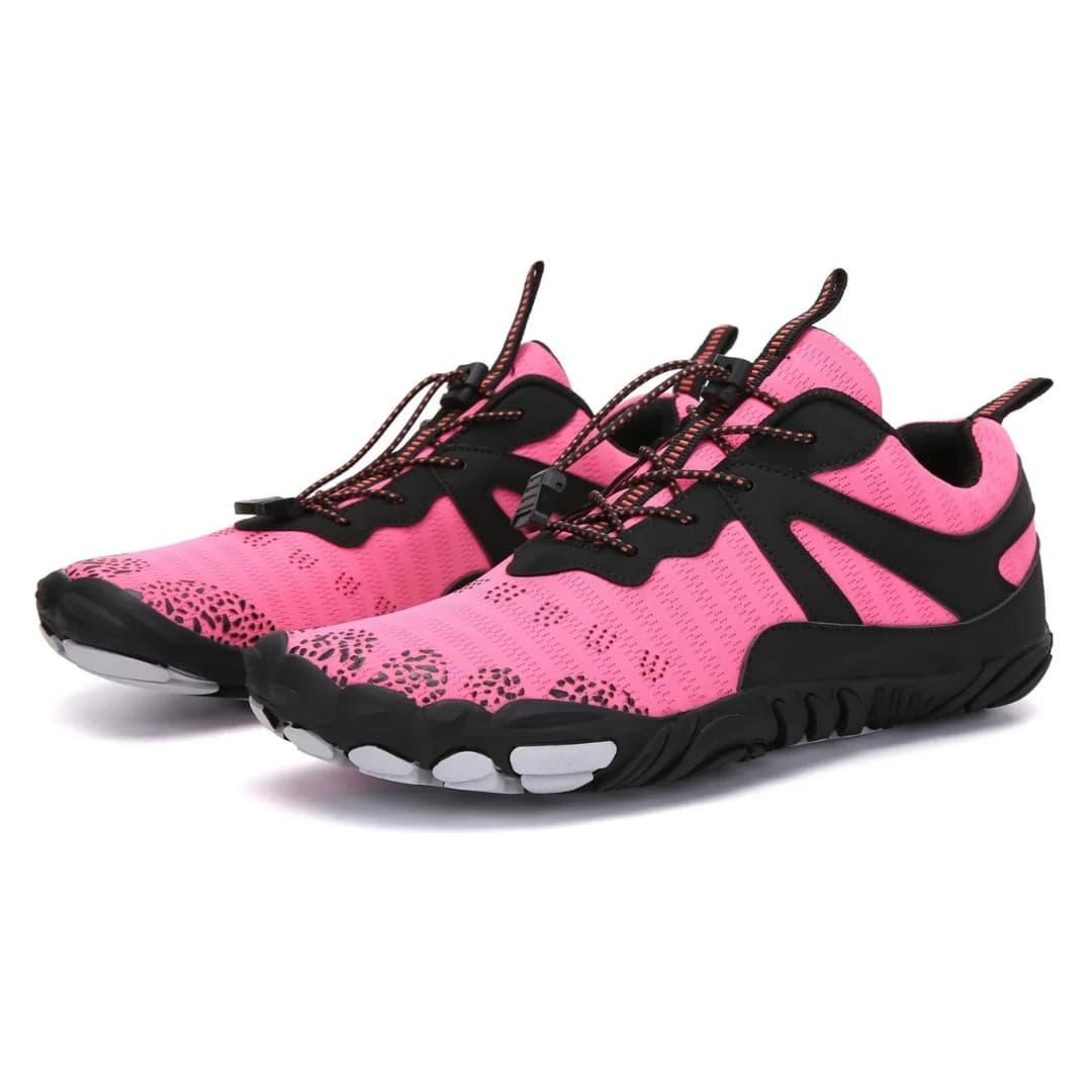 Unisex ploché barefoot boty s pětiprstým designem a protiskluzovou podrážkou