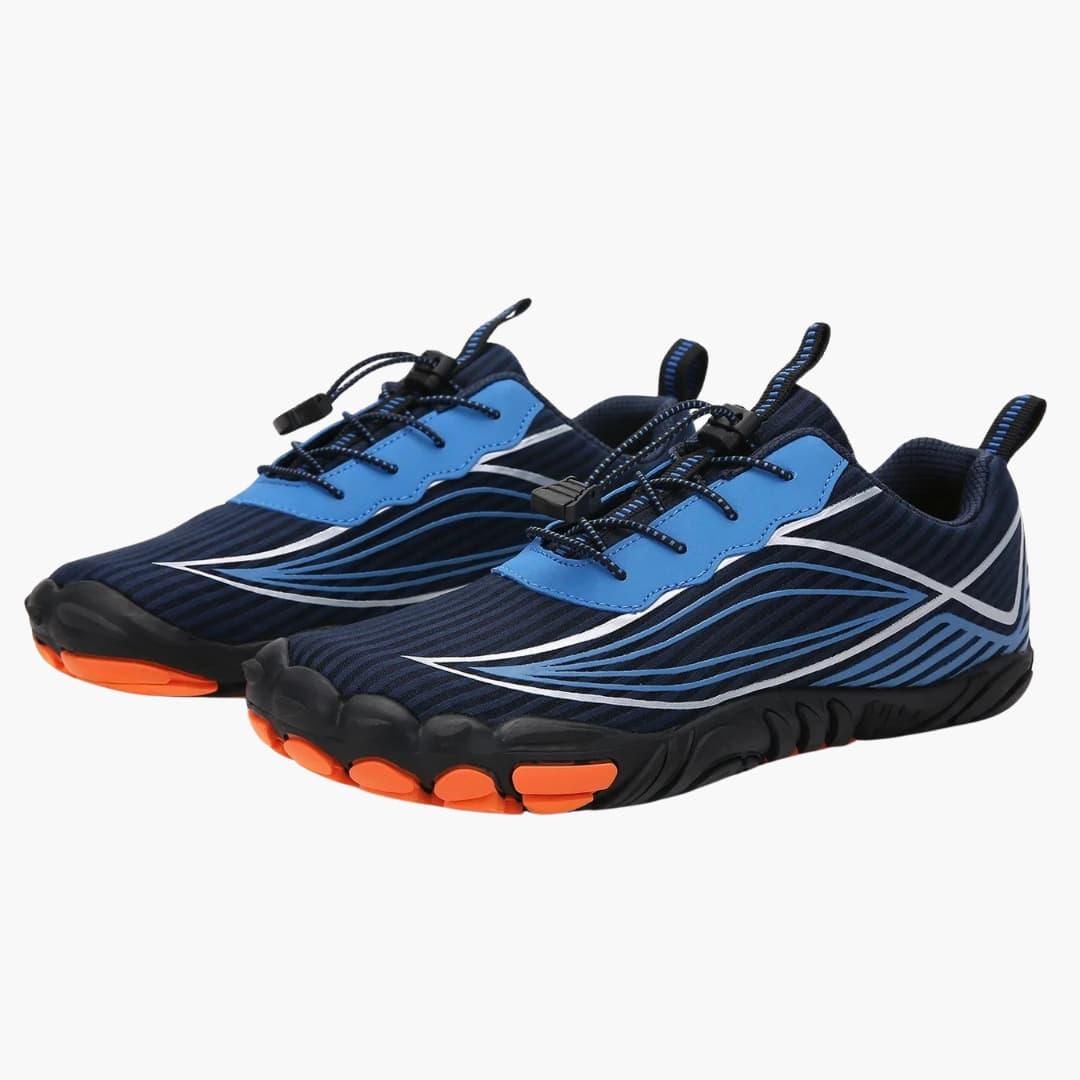 Unisex ploché barefoot boty s pětiprstým designem a protiskluzovou podrážkou
