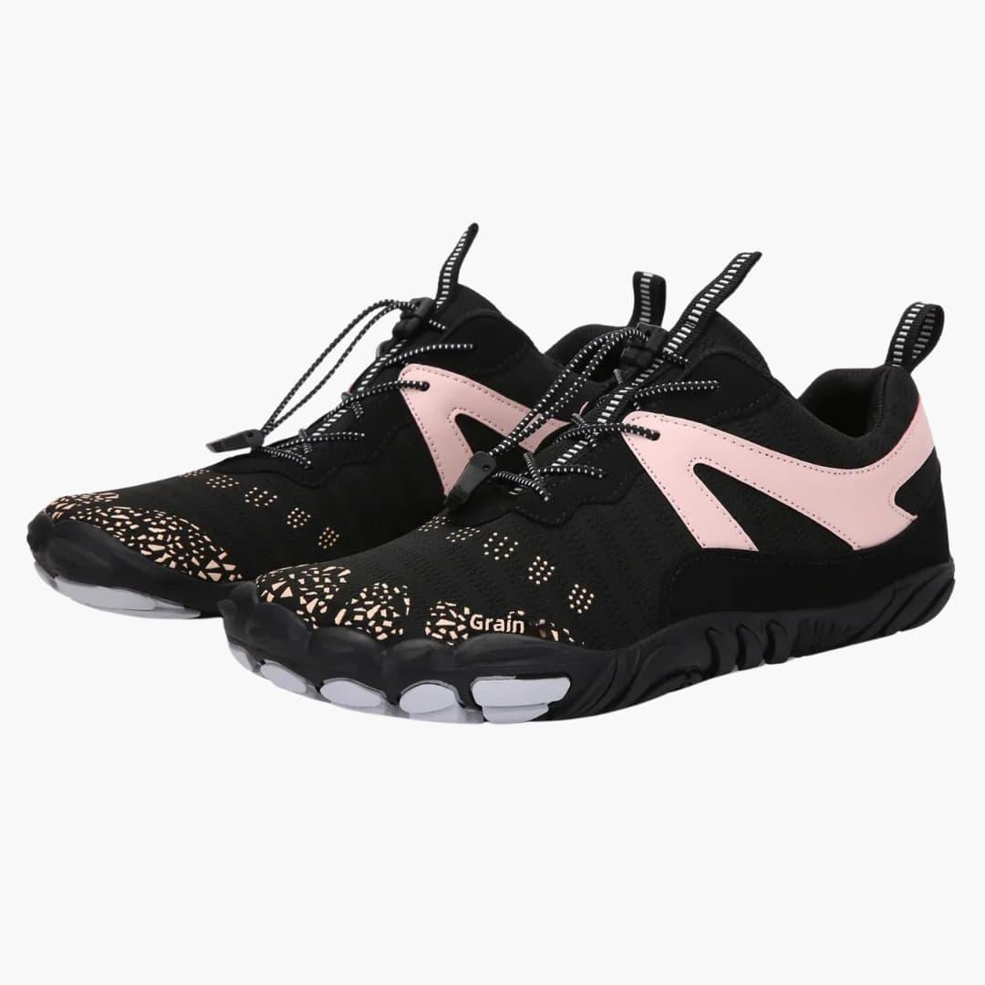 Unisex ploché barefoot boty s pětiprstým designem a protiskluzovou podrážkou