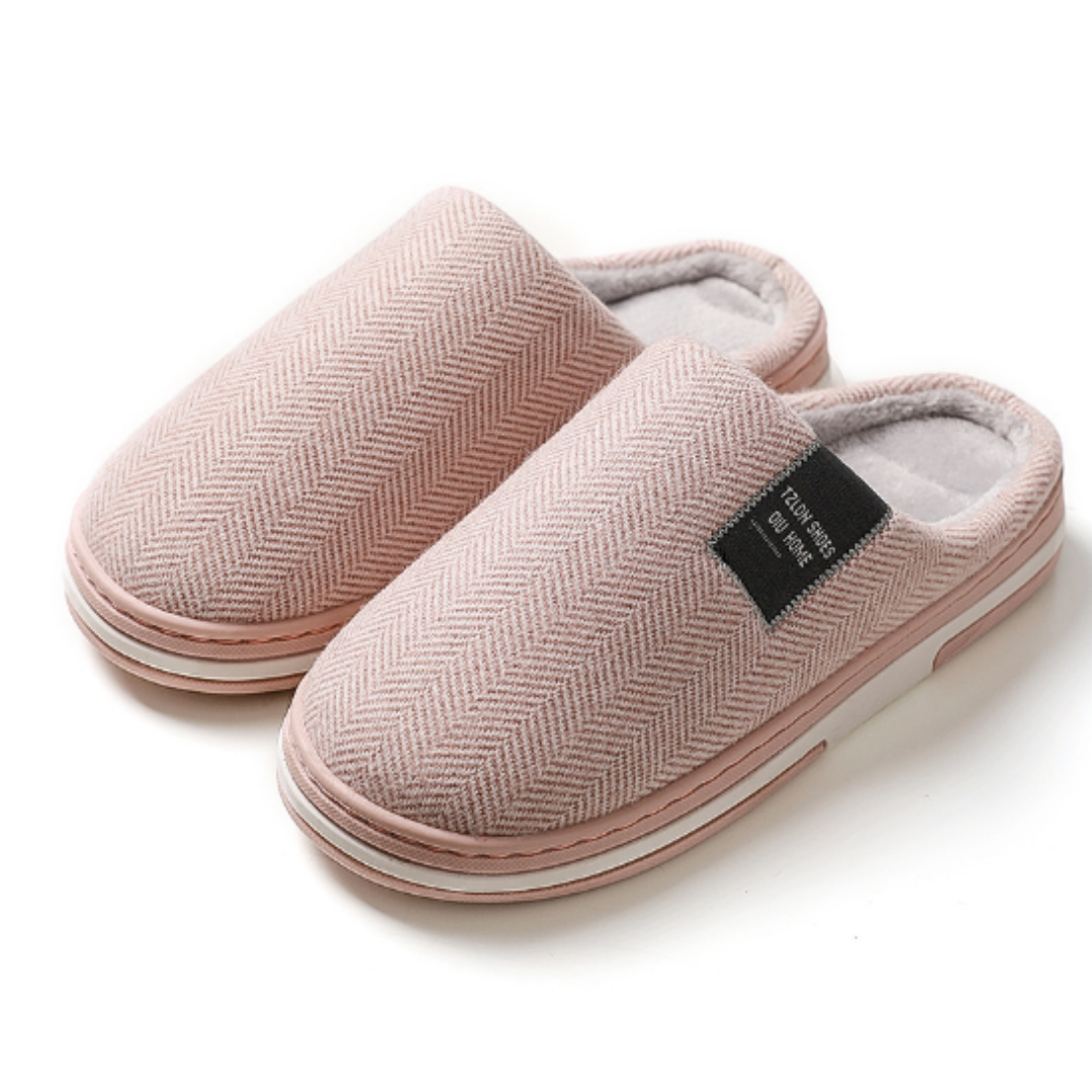 Unisex pohodlné teplé domácí papuče pro volný čas